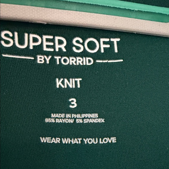 Torrid Green Knit Cardigan - Picture 2 of 4